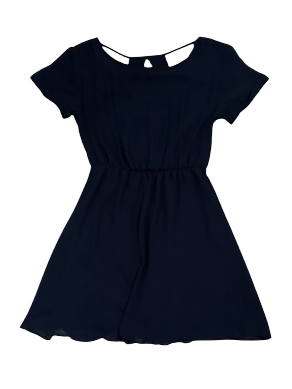 Dee Elle Navy Blue Casual Dress